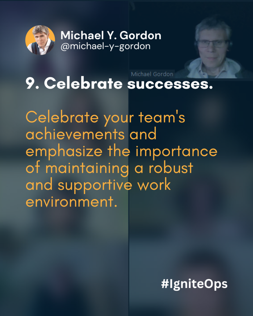 Celebrate success