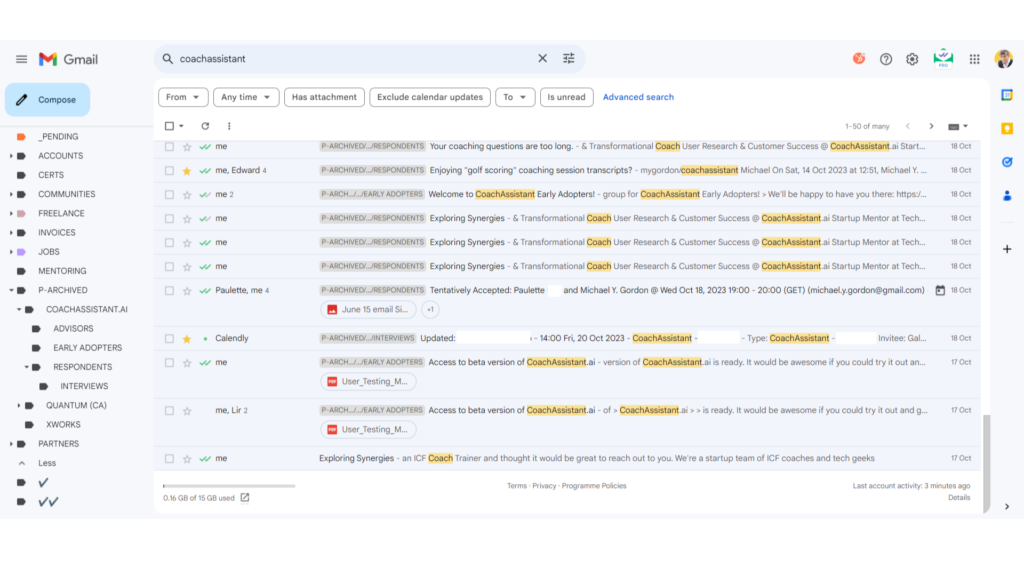 Message sequences