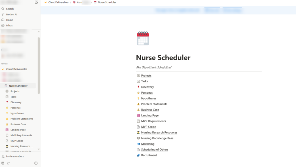 Notion Research Setup